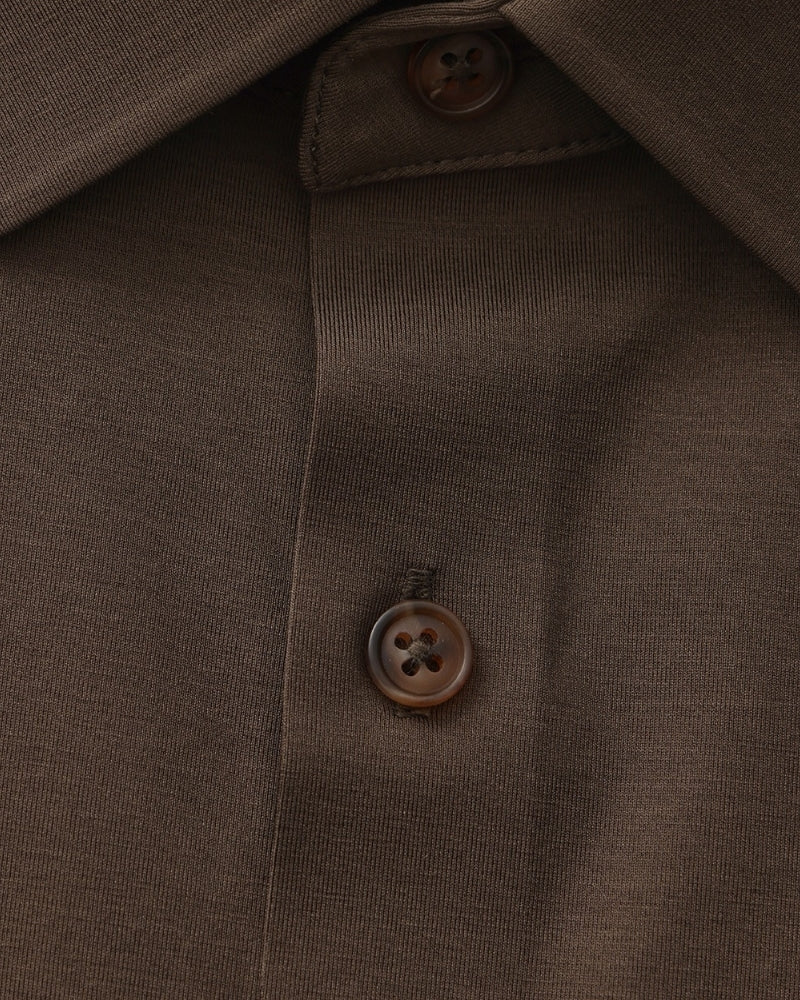 Tailored Cotton Flex Shirt - Old Money