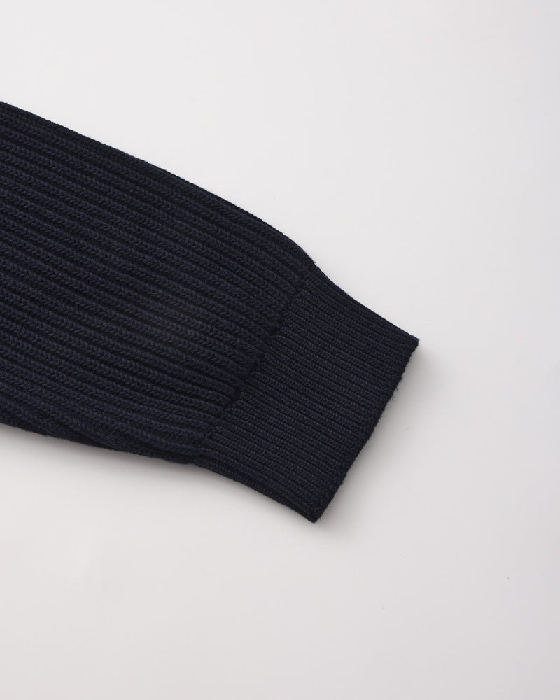 Rib Knit Crewneck - Old Money