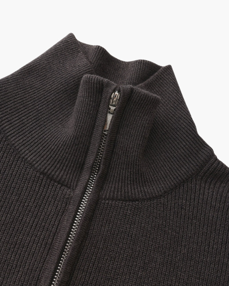 Refined Half-Zip Knit Pullover - Old Money