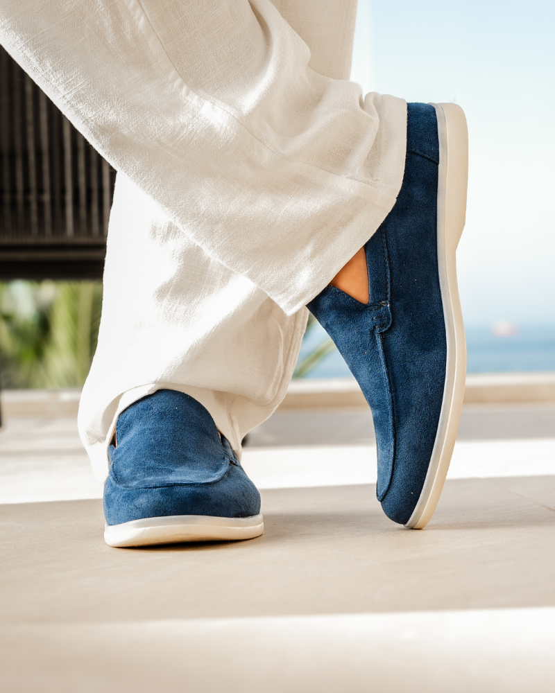 Old Money Suede Loafers - Old Money