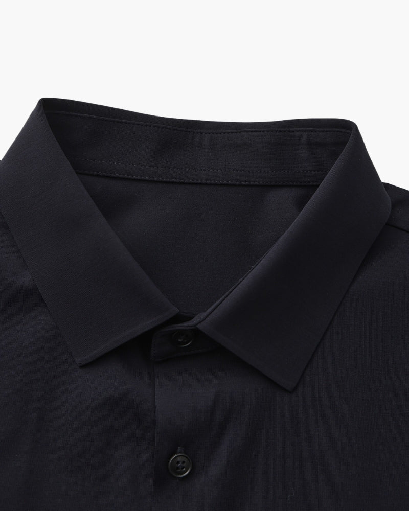 Tailored Cotton Flex Shirt - Old Money