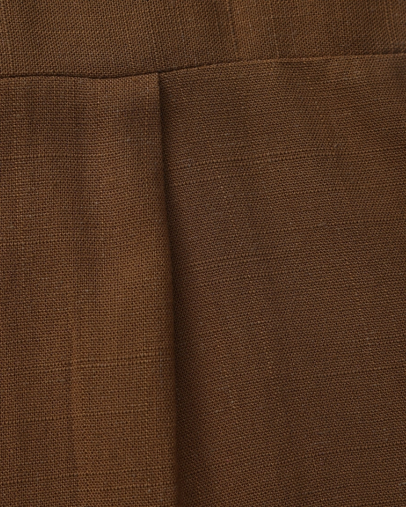 Men’s Mandarin Collar Shirt – Relaxed Fit Textured Cotton Shirt - Old Money