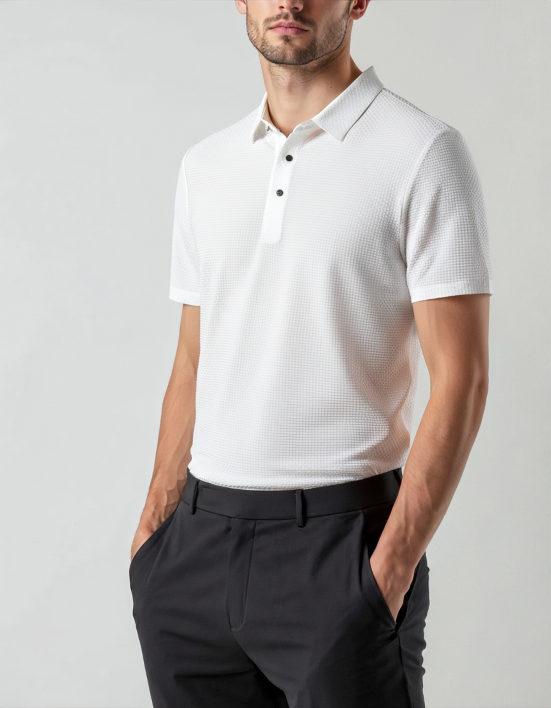Prestigio Silk Polo (Anti-Wrinkle) - Old Money