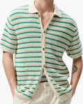 Marbella - Knitted Button Shirt - Old Money