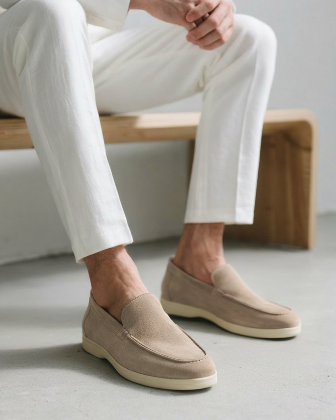 Old Money Suede Loafers - Old Money